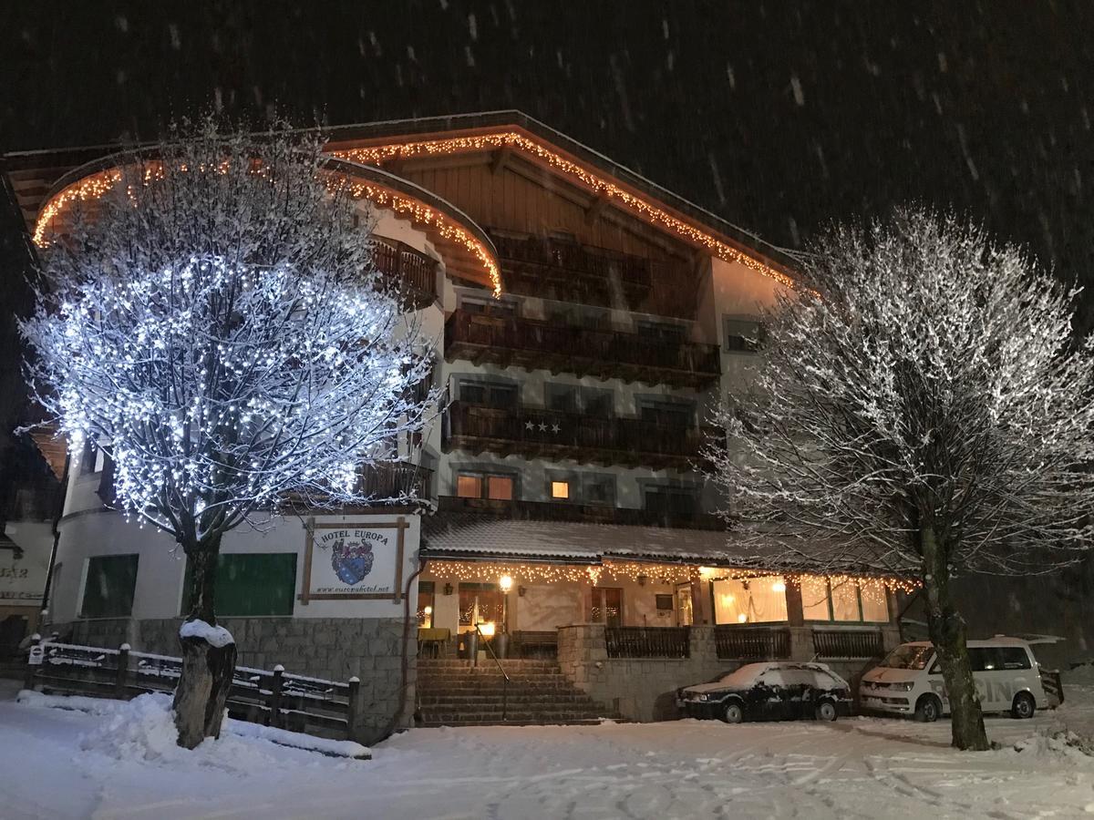 Hotel Europa Pozza di Fassa Exteriér fotografie